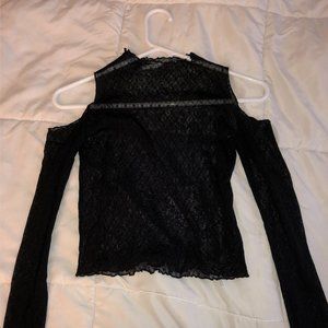 Out from Under long sleeve lace top